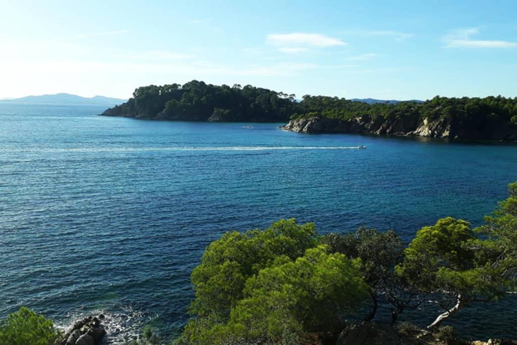 T2 Clim Parking, Entre Nature Et Plage Ιέρ Εξωτερικό φωτογραφία